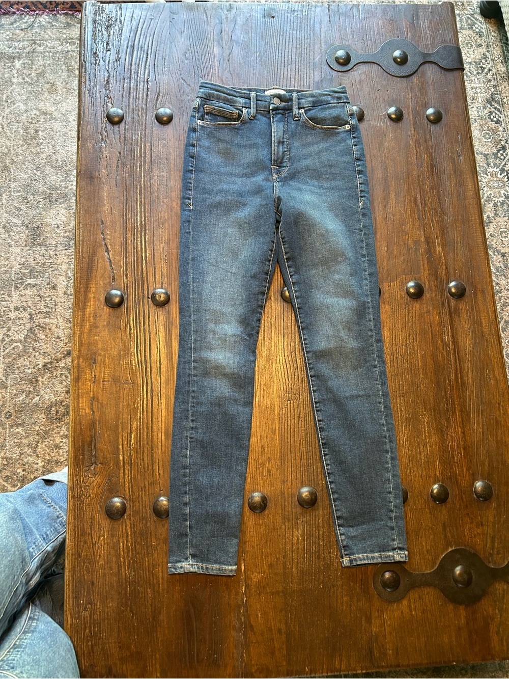 Good American Indigo Skinny Jeans